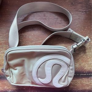 lululemon athletica Cream Crossbody Bag